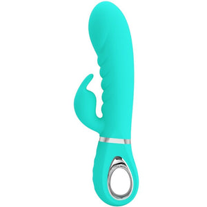 PRETTY LOVE - PRESCOTT MULTIFUNCTION G-SPOT VIBRATOR AQUA GREEN PRETTY LOVE FLIRTATION