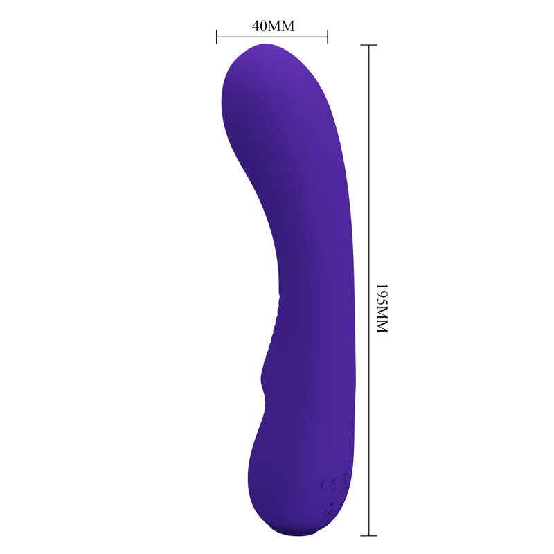 PRETTY LOVE - PRESCOTT RECHARGEABLE VIBRATOR PURPLE PRETTY LOVE SMART