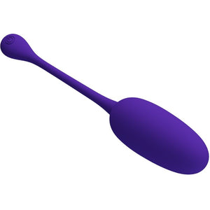 PRETTY LOVE - KNUCKER PURPLE RECHARGEABLE VIBRATING EGG PRETTY LOVE FLIRTATION
