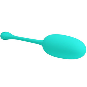 PRETTY LOVE - KNUCKER WATER GREEN RECHARGEABLE VIBRATING EGG PRETTY LOVE FLIRTATION