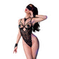 CHILIROSE - CR 4488 БОДИ КРУЖЕВНОЕ КРАСНОЕ S/M
