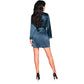 LIVCO CORSETTI FASHION — JACQUELINE LC 90249 ĢERĀTE + KREKLS + BIKŠĶĪTES NAVY BLUE S/M