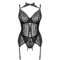 LIVCO CORSETTI FASHION - КОЛЛЕКЦИЯ GIELLANDRA FOR THE SENSES КОРСЕТ + ТРУСИКИ ЧЕРНЫЕ