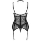 LIVCO CORSETTI FASHION - КОЛЛЕКЦИЯ GIELLANDRA FOR THE SENSES КОРСЕТ + ТРУСИКИ ЧЕРНЫЕ