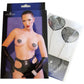 CHILIROSE - CR 4662 NIPPLE VĀCIJAS SUDRABA UN MELNI