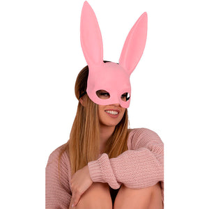 LIVCO CORSETTI FASHION - МАСКА KOHU RABBIT PINK MJ009 ОДИН РАЗМЕР