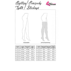 LIVCO CORSETTI FASHION - LAMEAN LC XG044 ЧУЛКИ ЧЕРНЫЕ ОДИН РАЗМЕР