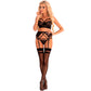 LIVCO CORSETTI FASHION — MORIDAM LC 90552 BRA + PRIEKŠVIETES SIKSTA + BIKŠĶIS NEGRO