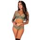 LIVCO CORSETTI FASHION — PINE LC 90667 BRA + PANTY KHAKI