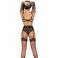 LIVCO CORSETTI FASHION — POJZON LC 90670 BRA + PRIEKŠVIETES SIKSTA + ZEĶES + MELNAS BIKSĪTES
