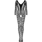 LIVCO CORSETTI FASHION - CORDILL LC 17358 БОДИ-ЧУЛКИ С ВЫРЕЗОМ ЧЕРНОГО ЦВЕТА, ОДИН РАЗМЕР