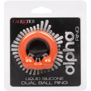 CALEXOTICS - ALPHA DUAL BALL RING ORANGE CALEXOTICS