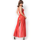 ЧИЛИРОЗА - CR 3883 BABYDOLL ДЛИННАЯ КРАСНАЯ S/M