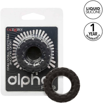 CALEXOTICS - ALPHA PROLONG TREAD RING ЧЕРНЫЙ
