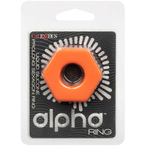 CALEXOTICS - ALPHA PROLONG SEXAGON RING ORANGE CALEXOTICS