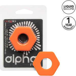 CALEXOTICS - ALPHA PROLONG SEXAGON RING ORANGE CALEXOTICS