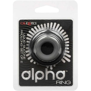 CALEXOTICS - ALPHA PROLONG SET OF 2 RING GREY CALEXOTICS