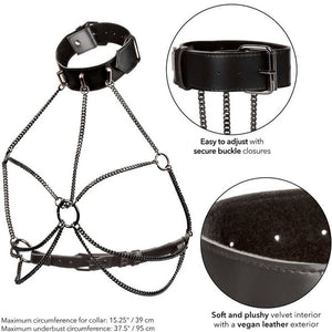 CALEXOTICS - EUPHORIA MULTI CHAIN ​​COLLAR HRNESS