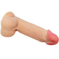 PRETTY LOVE - BĪDĀMĀS ĀDAS SĒRIJA REĀLISTS DILDO AR BĪDĀMĀM ĀDAS SŪKCUSĒM 20,6 CM