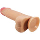 PRETTY LOVE - BĪDĀMĀS ĀDAS SĒRIJA REĀLISTS DILDO AR BĪDĀMĀM ĀDAS SŪKCUSĒM 20,6 CM