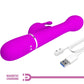 PRETTY LOVE — DEJON RABBIT VIBRATOR 3 IN 1 DAUDZFUNKCIJAS VIOLETS