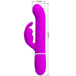 Симпатичная любовь - Coale Rabbit Vibrator Pearls Violet