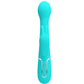 PRETTY LOVE - DEJON RABBIT ВИБРАТОР 3 В 1 МНОГОФУНКЦИОНАЛЬНЫЙ AQUA GREEN