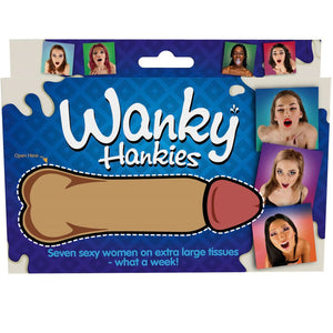 SPENCER &amp; FLEETWOOD - WANKY HANKIES 7 ОЧЕНЬ БОЛЬШИХ ЖЕНСКИХ НОСОВЫХ ПЛАТКОВ