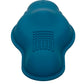 CALEXOTICS - RIDER MASSAGER DOUBLE MOTOR REMOTE CONTROL BLUE