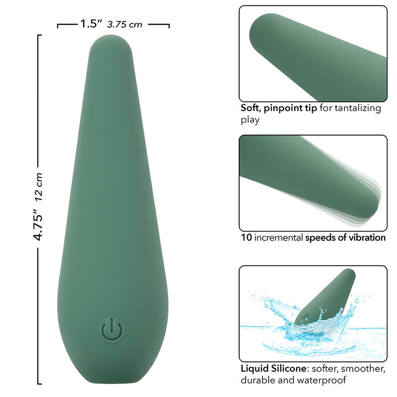 CALEXOTICS - MOD CHIC STIMULATOR GREEN CALEXOTICS