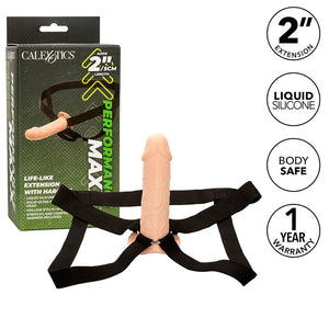 CALEXOTICS — PERFORMANCE MAXX DZĪVĪGI LĪDZĪGS PAGARINĀJUMS AR UZZIŅU GAIŠU ĀDU