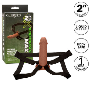 CALEXOTICS — PERFORMANCE MAXX DZĪVES PAGARINĀJUMS AR BRŪNU ĀDU