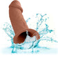 CALEXOTICS - PERFORMANCE MAXX LIFE-LIKE EXTENSION С РЕМНЯМИ BROWN SKIN