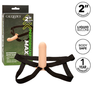 CALEXOTICS - PERFORMANCE MAXX EXTENSION WITH HARNESS LIGHT SKIN CALEXOTICS