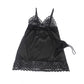 SUBBLIME — BABYDOLL AR ZIEDU APRAKSTU KRŪTIS, BLACK S/M