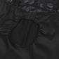 SUBBLIME — BABYDOLL AR ZIEDU APRAKSTU KRŪTIS, BLACK S/M