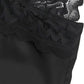SUBBLIME — BABYDOLL AR ZIEDU APRAKSTU KRŪTIS, BLACK S/M