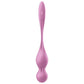 APMIERINĀTĀJS - LOVE BIRDS VIBRATING KEGEL BALLS PINK