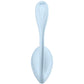 APMIERINĀTĀJS — BEZMAKSAS LIETOTNE SMOOTH PETAL G-PUNKTA STIMULĀTORS SKY BLUE