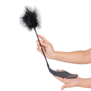 SECRET PLAY - DUSTER + BLACK WHIP SECRETPLAY 100% FETISH