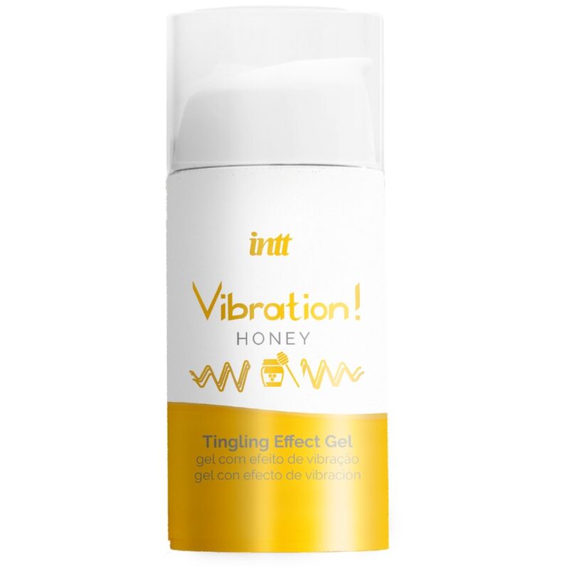 INTT Vibrating Honey Gel 15ml - Amazon plant-based intimate stimulant for enhanced sensations.