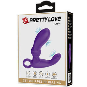 PRETTY LOVE - CAYLA АНАЛЬНЫЙ ВИБРАТОР-МАССАЖЕР LILA