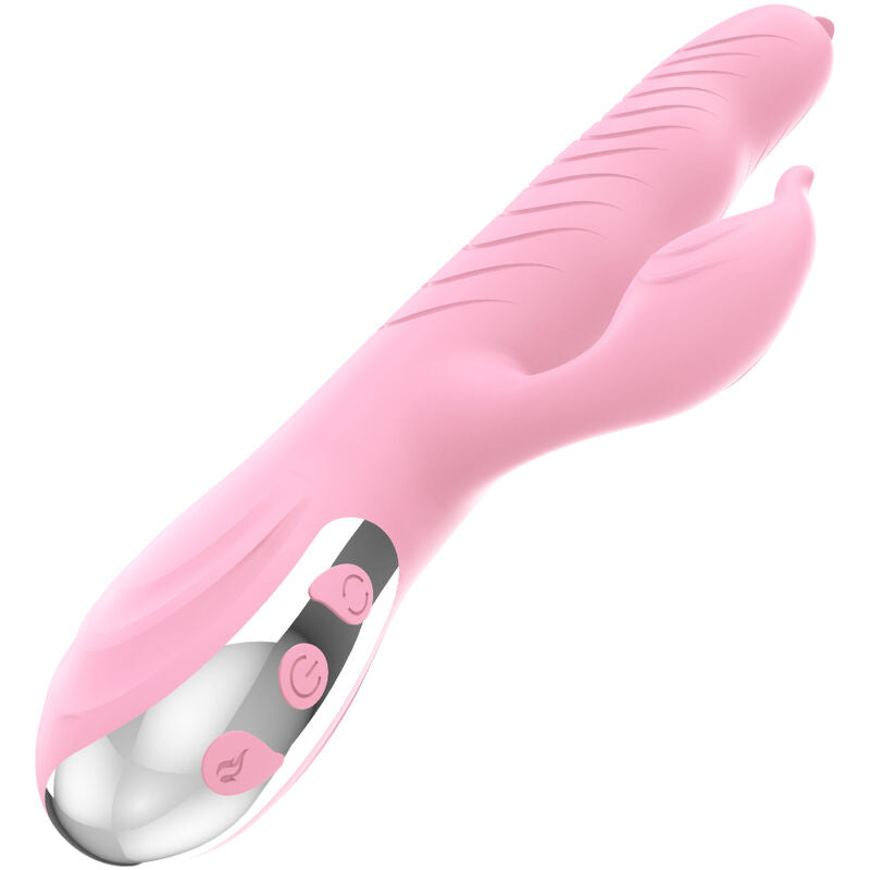 ARMONY - MARCIA VIBRATOR & THRUSTING DOUBLE TONGUE HEAT EFFECT PINK - LoveYou.lv
