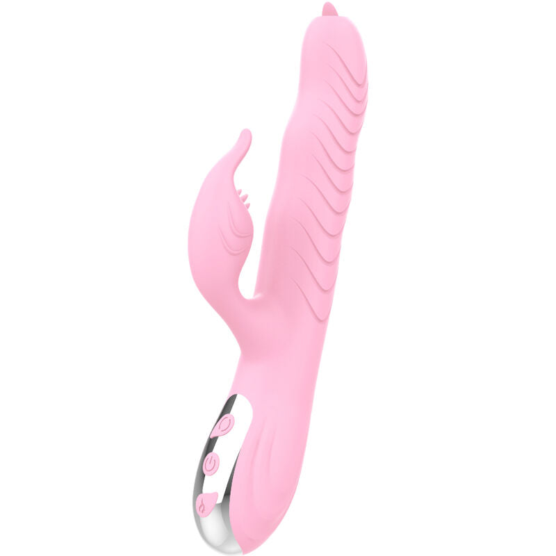 ARMONY - MARCIA VIBRATOR & THRUSTING DOUBLE TONGUE HEAT EFFECT PINK - LoveYou.lv