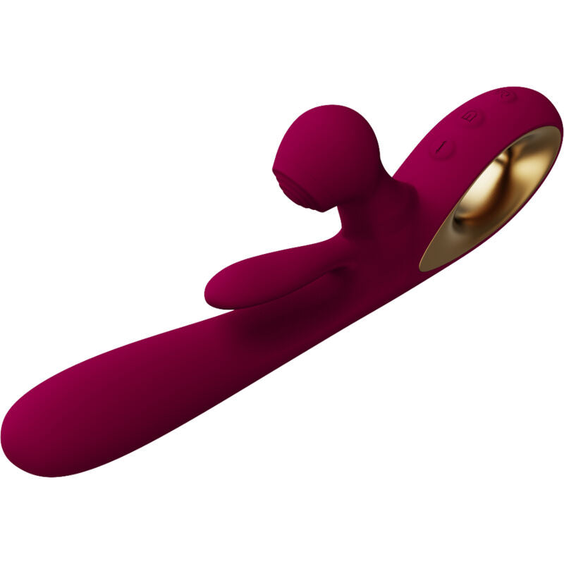 ARMONY - IMPACT SWING VIBRATOR & DUAL STIMULATOR MODEL 1 BURGUNDY - LoveYou.lv
