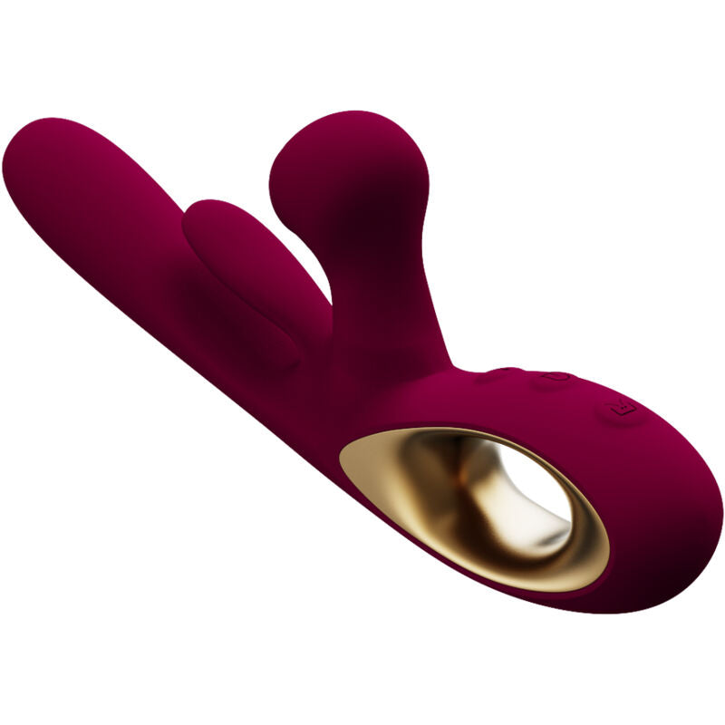 ARMONY - IMPACT SWING VIBRATOR & DUAL STIMULATOR MODEL 1 BURGUNDY - LoveYou.lv