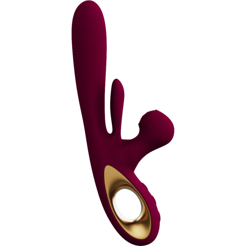 ARMONY - IMPACT SWING VIBRATOR & DUAL STIMULATOR MODEL 1 BURGUNDY - LoveYou.lv