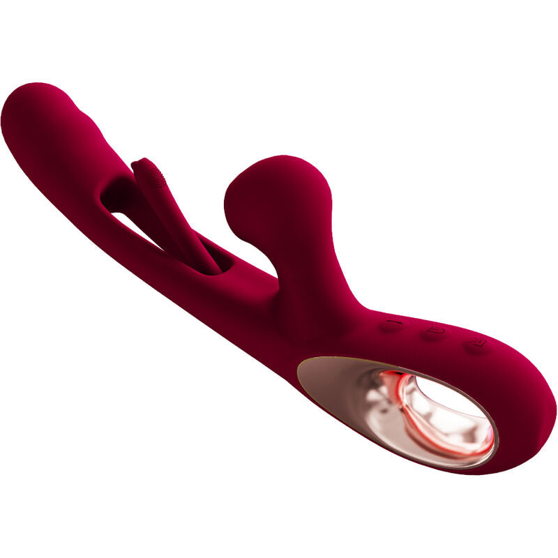 ARMONY - IMPACT SWING VIBRATOR & DUAL STIMULATOR MODEL 2 BORDEAUX - LoveYou.lv