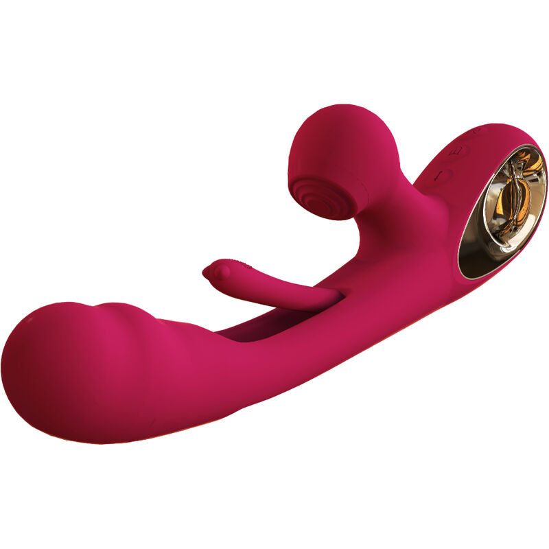 ARMONY - IMPACT SWING VIBRATOR & DUAL STIMULATOR MODEL 2 BORDEAUX - LoveYou.lv