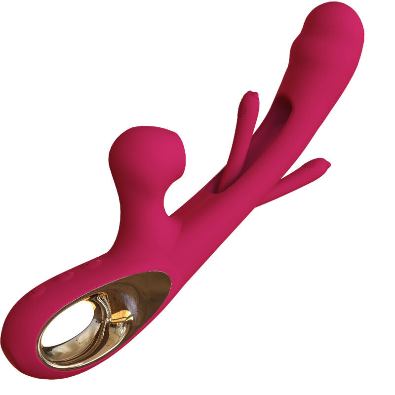 ARMONY - IMPACT SWING VIBRATOR & DUAL STIMULATOR MODEL 2 BORDEAUX - LoveYou.lv